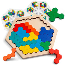 Montessori Wooden 3D Puzzle Toy – Educational Shape & Math Learning for Kids