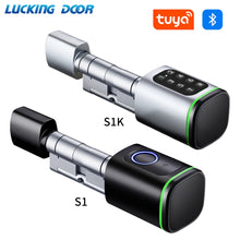Keyless Smart Cylinder Lock – Tuya App, RFID, NFC, Fingerprint & PIN Access