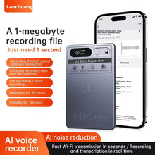 AI Voice Recorder & Notetaking Device – Transcribe & Summarize Meetings, Lectures, Calls in 118 Languages