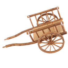 Dollhouse Miniature DIY Cart with Garden Furniture & Accessories