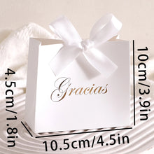 Gracias” 5-Piece Gift Box Set with Ribbon – Ideal for Snacks, Candies & Small Gifts