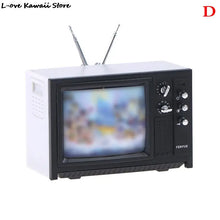 Mini Dollhouse Furniture Set – TV, Kitchen, Fridge & Accessories for Kids DIY Play