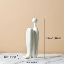 Nordic Abstract Ceramic Sculptures & Ornaments – Home Decor & Bookends