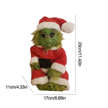 Christmas Grinch Plush Doll – Soft Green Monster Toy for Kids & Xmas Decor