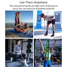 Resistance Bands – Elastic Exercise & Pull-Up Assist for Home, Gym & Yoga