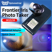 Optometria Iris Checker & Ophthalmology Camera Adapter with LED Light