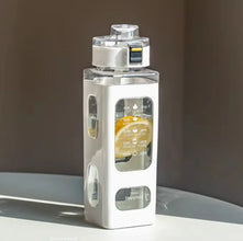 White 700ml Sports Water Bottle – Portable Sippy Cup for Outdoor & Cycling