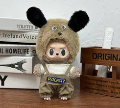 17cm Labubu Plush Toy – Multiple Styles with Clothing & Accessories