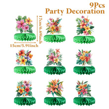 Hawaiian Luau Tablecloth & Party Set – Tropical Summer Birthday Decor