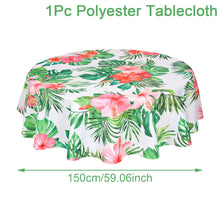 Hawaiian Luau Tablecloth & Party Set – Tropical Summer Birthday Decor