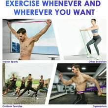 Resistance Bands – Elastic Exercise & Pull-Up Assist for Home, Gym & Yoga