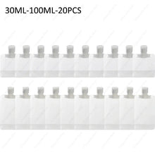 Refillable Travel Bottles 30/50/100ml – Lotion, Shampoo, Shower Gel & Cosmetic Bags