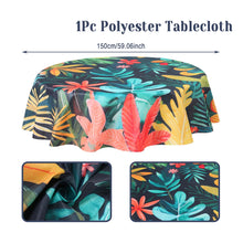 Hawaiian Luau Tablecloth & Party Set – Tropical Summer Birthday Decor