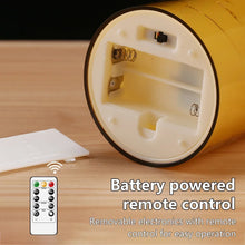 Flameless LED Star String Pillar Candles – Battery Operated, Flickering, Remote & Timer