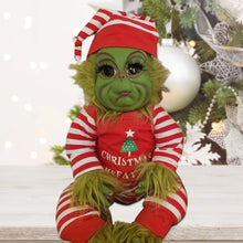 Christmas Grinch Plush Doll – Soft Green Monster Toy for Kids & Xmas Decor