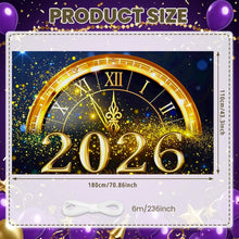 2026 New Year Party Banner – Family Celebration Photo Background