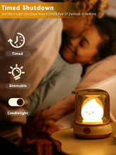 LED Flameless Candle Night Light – USB Dimmable Table Lamp for Bedroom, Camping & Holiday Decor