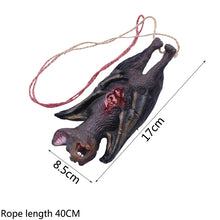 Halloween Horror Hanging Ornament – Bloody Mouse, Bat & Finger Props for Haunted House