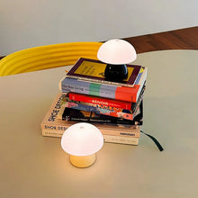 Mushroom LED Table Lamp – Touch Dimming, USB Charging Night Light for Bedroom & Desk