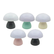 Mushroom LED Table Lamp – Touch Dimming, USB Charging Night Light for Bedroom & Desk