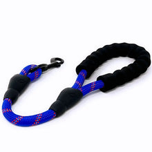 Reflective Short Dog Leash for Large Dogs – Comfortable Handle & Durable Rope