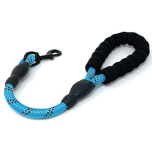 Reflective Short Dog Leash for Large Dogs – Comfortable Handle & Durable Rope