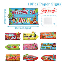 Hawaiian Luau Tablecloth & Party Set – Tropical Summer Birthday Decor