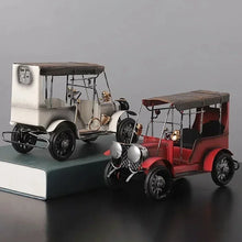 Retro Tin Car Model – Antique Decor, Kids Toy & Gift