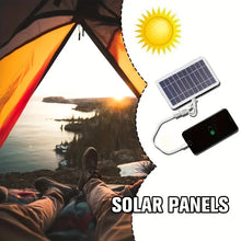 2W Portable Solar USB Charger – Compact Outdoor Panel for Phones & Power Banks