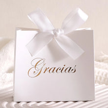 Gracias” 5-Piece Gift Box Set with Ribbon – Ideal for Snacks, Candies & Small Gifts