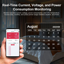 Tuya WiFi Energy Meter 1-50A – Real-Time Power & Home Assistant Compatible