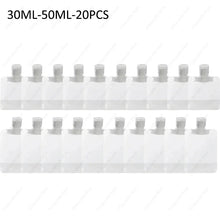 Refillable Travel Bottles 30/50/100ml – Lotion, Shampoo, Shower Gel & Cosmetic Bags