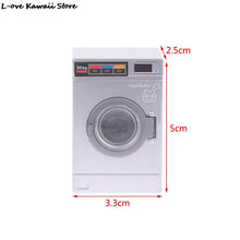 Mini Dollhouse Furniture Set – TV, Kitchen, Fridge & Accessories for Kids DIY Play