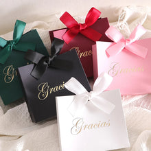 Gracias” 5-Piece Gift Box Set with Ribbon – Ideal for Snacks, Candies & Small Gifts