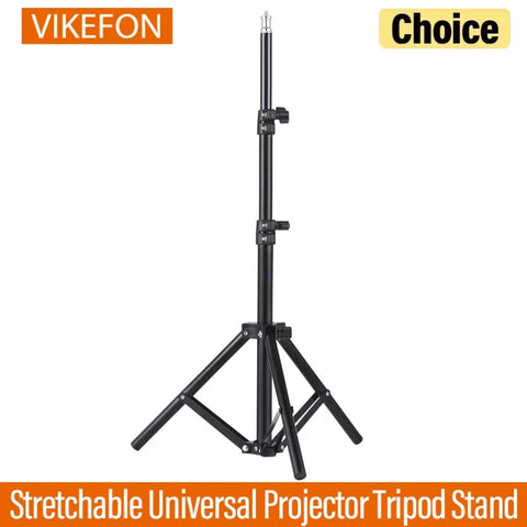Universal Projector Tripod Stand – Adjustable Aluminum Alloy Holder