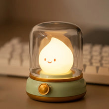 LED Flameless Candle Night Light – USB Dimmable Table Lamp for Bedroom, Camping & Holiday Decor
