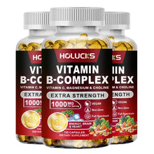 Vitamin B Complex with C, Biotin & Inositol – Energy & Health Support