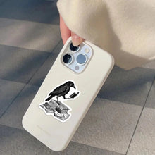 50pcs Halloween Witch Stickers – Retro Horror Gothic Decals for DIY, Laptops & Scrapbooks