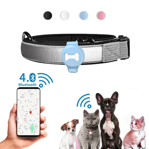 Pet GPS Tracker & Smart Locator for Dogs, Cats & Birds – Bluetooth Anti-Lost Device