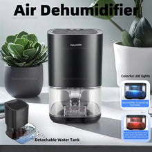 Mini Air Purifier & Dehumidifier – Quiet Portable Home & Office Humidifier