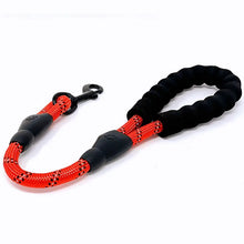 Reflective Short Dog Leash for Large Dogs – Comfortable Handle & Durable Rope