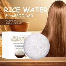 Organic Rice Shampoo Bar – Nourishing, Anti-Hair Loss, Oil-Free Hair Growth Soap