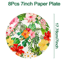 Hawaiian Luau Tablecloth & Party Set – Tropical Summer Birthday Decor
