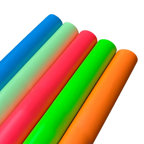 Glow in Dark Vinyl Sheets – 5 Colors, Self-Adhesive for DIY Home, Glass, Wall & Outdoor