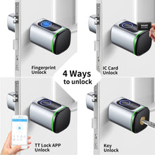 Keyless Smart Cylinder Lock – Tuya App, RFID, NFC, Fingerprint & PIN Access
