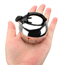 Kettle-Shaped 60-Min Mechanical Kitchen Timer – Cooking Countdown Alarm