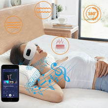 Electric Eye Massager with Heat, Vibration & Bluetooth Music – Stress Relief & Eye Care