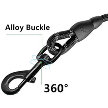 Reflective Short Dog Leash for Large Dogs – Comfortable Handle & Durable Rope