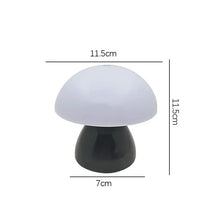 Mushroom LED Table Lamp – Touch Dimming, USB Charging Night Light for Bedroom & Desk