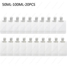 Refillable Travel Bottles 30/50/100ml – Lotion, Shampoo, Shower Gel & Cosmetic Bags